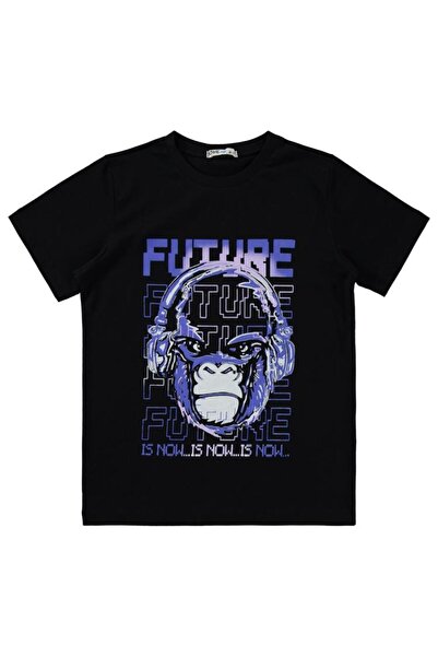 Civil Boys Future Printed 10-13 Years Old Pajama Set - Black11-12 Years Old