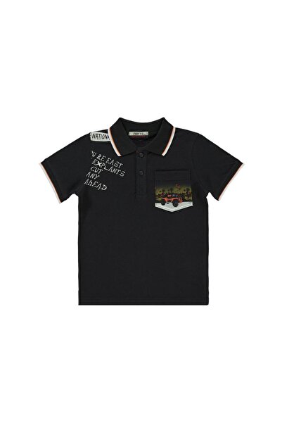 Popito Tricou pentru băieți 1-4 ani, bleumarin