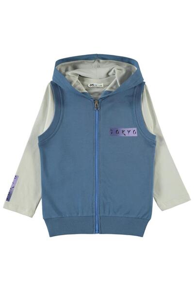 Civil Boys تيشيرت طوكيو مطبوع للأعمار من 2-5 سنوات طقم فيست - أزرق للأعمار من...