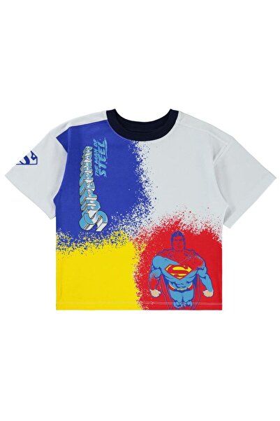 Superman Superman Štampano majica za decu 2-5 godina - bela 5-6 godina