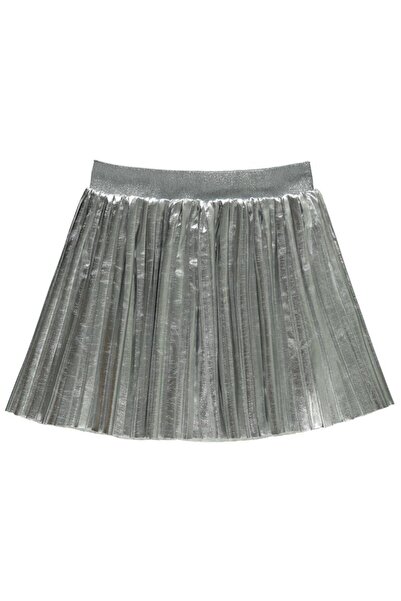 Civil Girls Pleated Skirt for Ages 6-9 - Gray9-10 Years Old