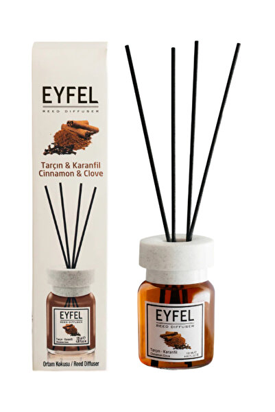 Eyfel room air freshener with sticks 120ml, Cinnamon & Clove