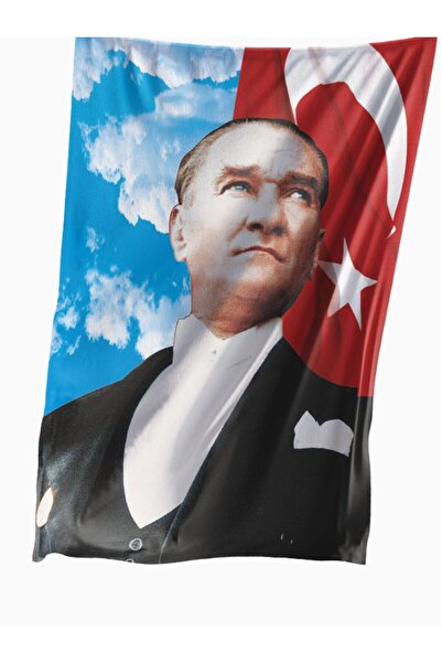 Bilsan Atatürk Posteri 400x600 cm 1. Kalite Raşel Kumaş