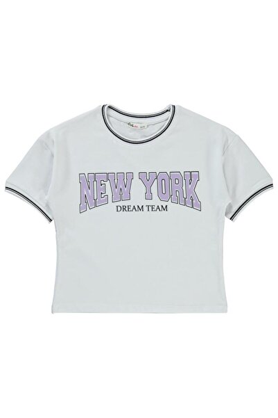 Civil Girls Λευκό κοριτσίστικο μπλουζάκι 6-9 ετών