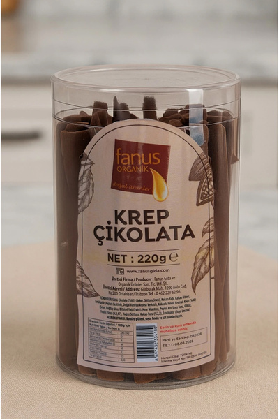 Fanus Krep Çikolata 220G