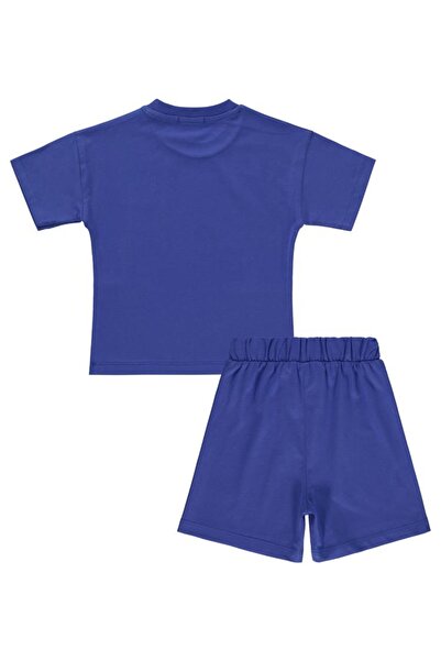 Civil Boys Dütdüt on the Printed 2-5 Years Old Set - Blue5-6 Years Old