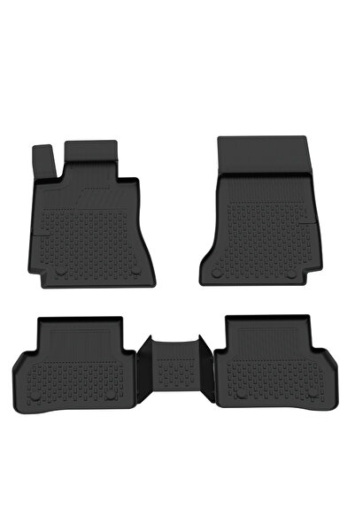 Sahler Mercedes C Serisi 2007-2014 Uyumlu Araca Özel 4.5D Havuzlu Oto Paspas ...