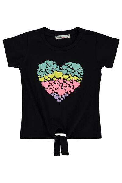 Civil Girls Κοριτσίστικο T-Shirt 2-5 ετών Μαύρο