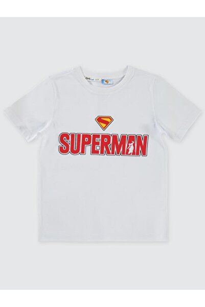 Superman Superman Štampano majica za decu 6-9 godina - bela 6-7 godina