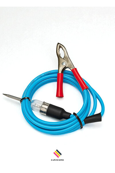 12 Volt 24 Volt Control Lamp (with TONGS ) 1.5 meter Auto Vehicle electrical test pen