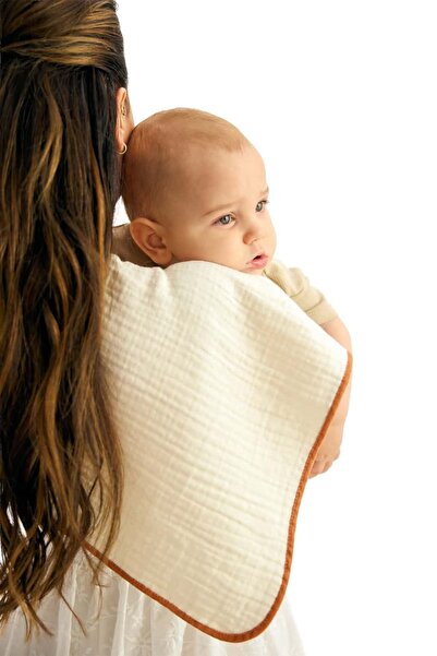 miniboni Emici Pamuklu 4’lü Müslin Bebek Omuz ve Ter Bezi Seti