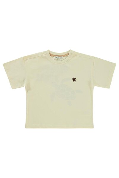 Civil Boys Dečija majica, boja slonovače, za dečake od 2 do 5 godina