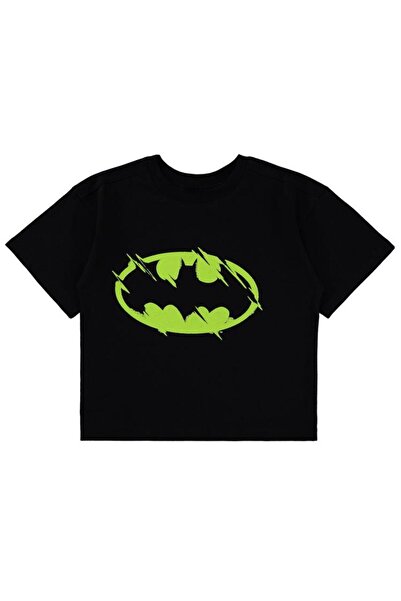 Batman Boy's T-Shirt 2-5 Years Black
