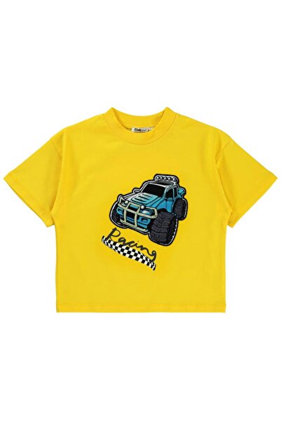 Civil Boys Tricou galben pentru băiat de 2-5 ani