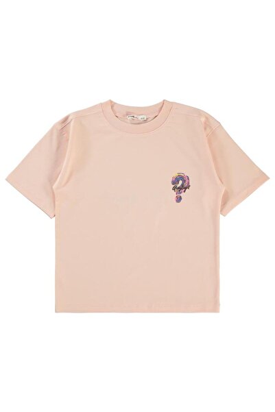 Civil Girls Μπλουζάκι Greylight για 6-9 ετών - Πούδρα για 8-9 ετών