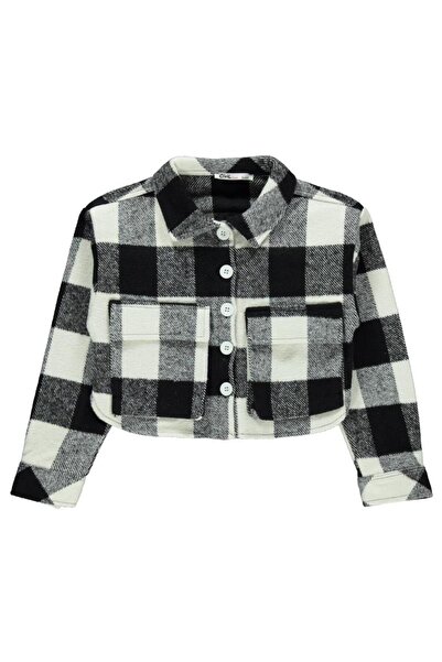 Civil Girls سترة للفتيات من عمر 6-9 سنوات - أسود من 7-8 سنوات