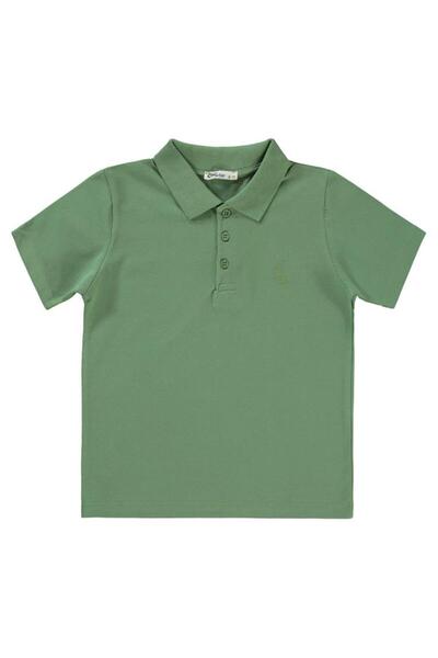 Civil Boys Μπλουζάκι για αγόρια 10-13 ετών σε ανοιχτό χακί χρώμα