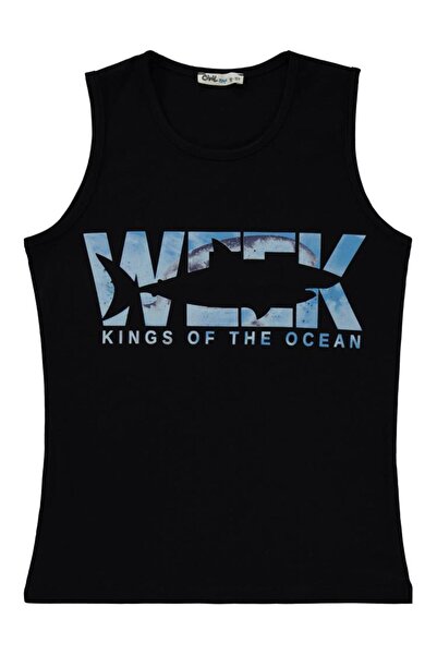 Civil Boys Tricou imprimat Kings Of The, pentru vârstele 10-13 ani - Negru, p...