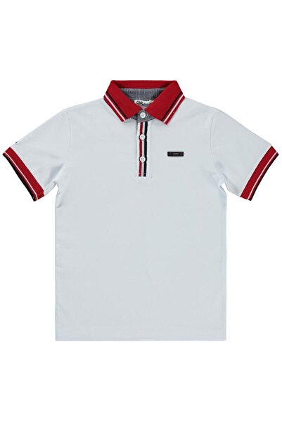 Civil Boys تي شيرت للأولاد 6-9 سنوات أبيض