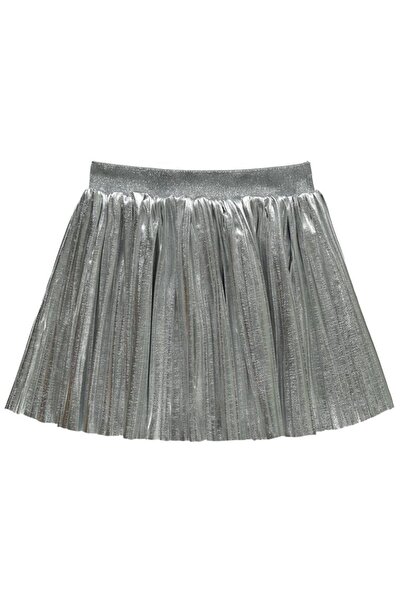 Civil Girls Pleated Skirt for Ages 6-9 - Gray9-10 Years Old