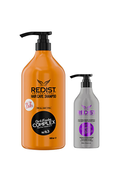 Redist Tuzsuz Şampuan Ve Silver Şampuan Saç Bakım Seti – Hassas Ve Bakımlı Saçlar Için Özel Çözüm