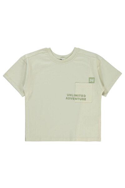 Civil Boys Boy 6-9 Years Old Ivory T-Shirt