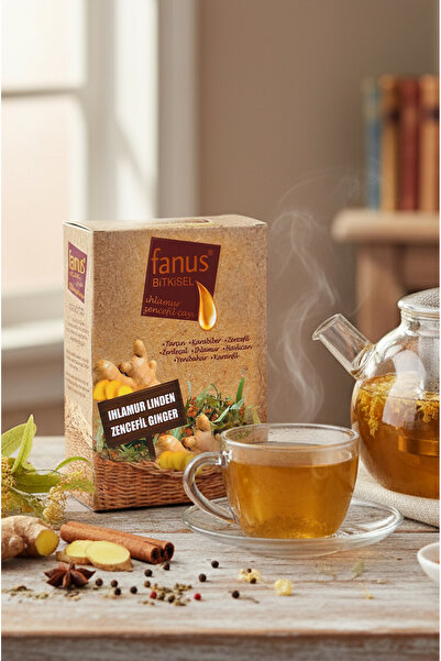 Fanus Bitkisel Ihlamur Zencefil Çayı 150g