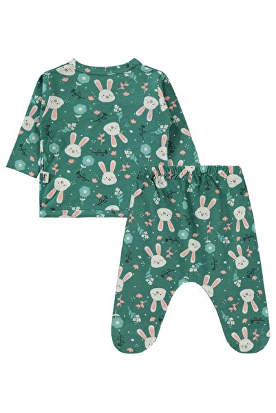 Civil Baby أطقم ملابس للأطفال من تافران مطبوع - كاكي0-1 شهر