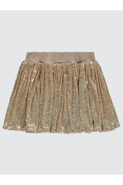 Civil Girls Sequin Skirt for 2-5 Years Old - Beige 3-4 Years Old