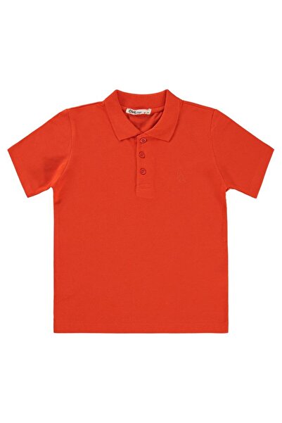 Civil Boys Yelken Nakışlı Lakos 6-9 Yaş Tişört - Kırmızı 7-8 Yaş