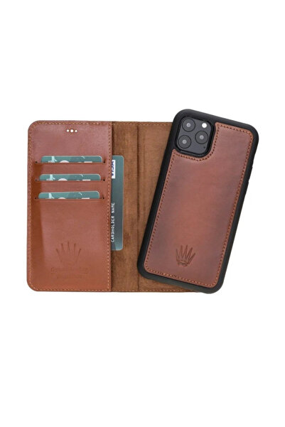 WATCHOFROYAL MAGIC WALLET IPHONE 11 PRO uyumlu TABA CUZDAN + KILIF