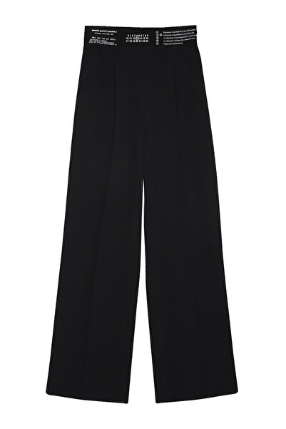 Quzu Women's Rubber Waist Trousers
