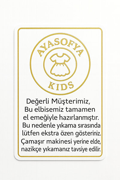 SOFYELLA Kiz Cocuk Ozel Gun Abiye Elbise
