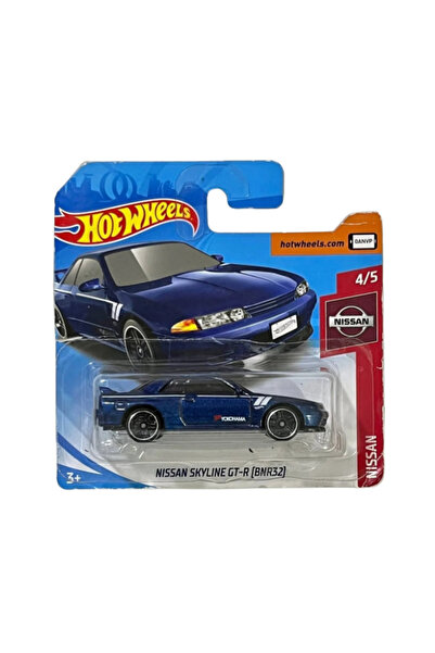 HOT WHEELS Masinuta metalica Hot Wheels 2019, Nissan Skyline GT-R BNR32, 1:64...