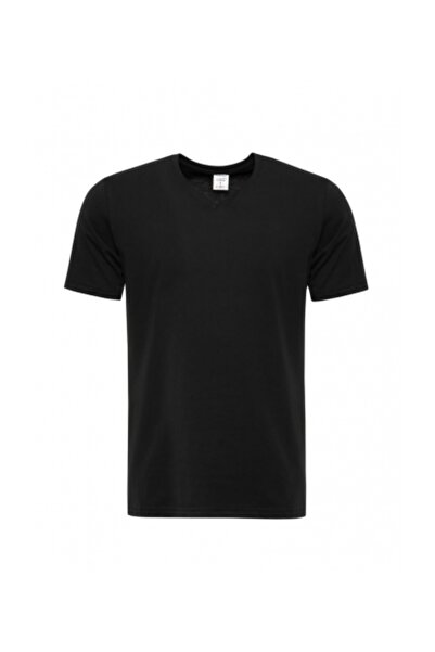 RELAXIA Ανδρικό μπλουζάκι με λαιμόκοψη σε σχήμα V