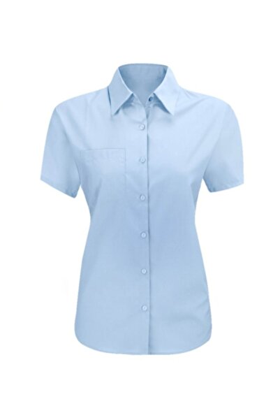 İŞMONT قميص نسائي بأكمام قصيرة