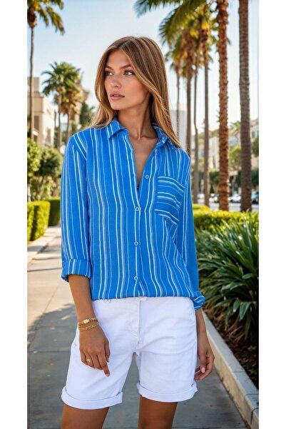 NEW LAVİVA Cămașă lungă pentru femei - 700-3266