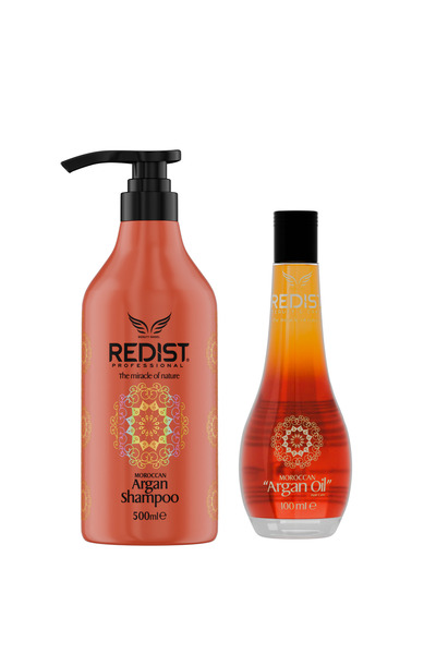 Redist Argan Şampuan 500 Ml + Argan Yağ 100 Ml