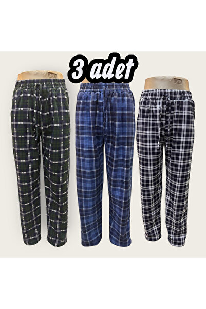 Hirazenmoda Ανδρικό βαμβακερό πιτζάμα με ελαστική μέση και τσέπες – 3 κλωστές...