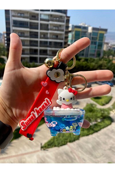 senfida Hello kitty küvet anahtarlık hello kitty sulu anahtarlık