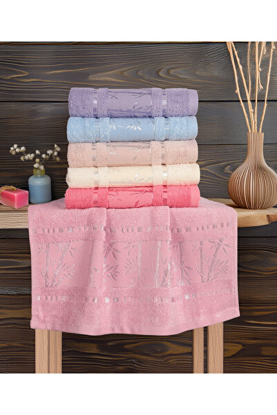 Gön Ev Tekstili 6 Adet Bambu El Havlusu Gramajlı, Kaliteli, Yumuşak Ve Yüksek...