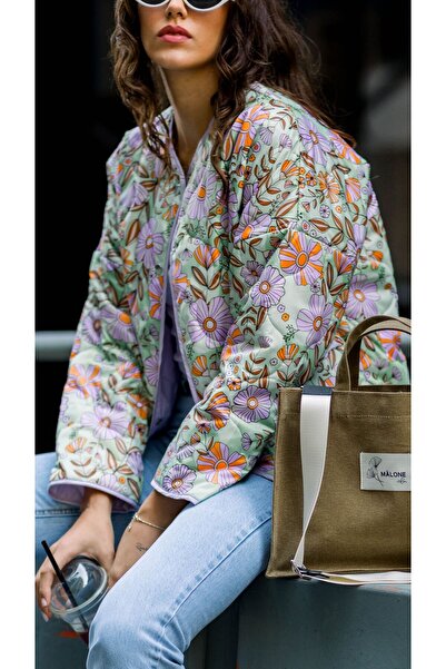 Malone Atelier Mâlone Retro Garden Kapitone Ceket