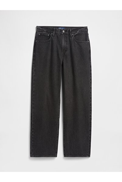 GAP Erkek Siyah Relaxed Jean Pantolon