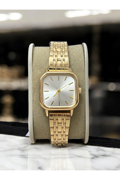 MAC CENTER Gold Color Steel Cord Women's Wristwatch -Pinterest Watch