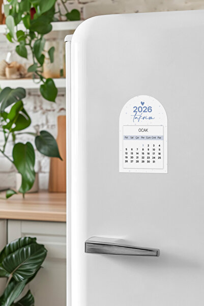 tinystoriestr 2026 Magnet Takvim – Çek/Kopart