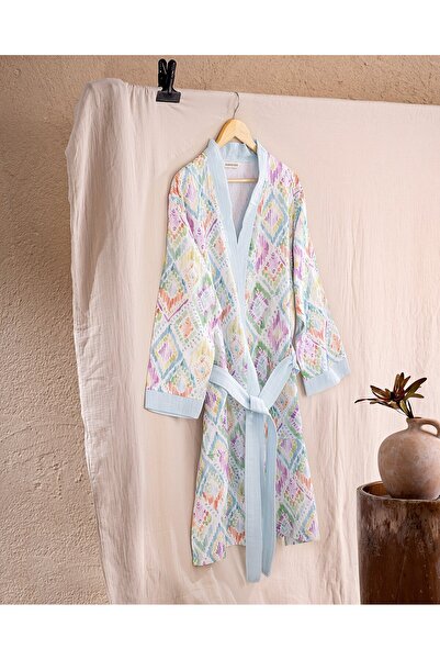 Madame Coco Trinetta Musselin-Bademantel