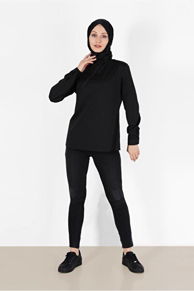 Alvina BUTTON DETAIL BLUZ 42286