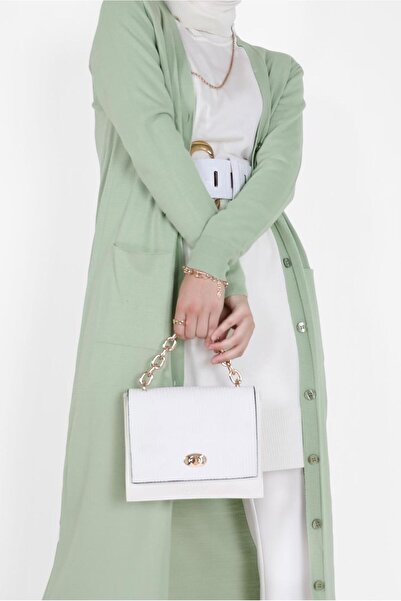 Alvina CEPLİ UZUN TRİKO HIRKA 42114