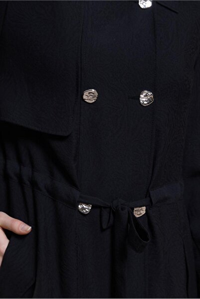 Alvina BELİ BÜZGÜLÜ TRENÇKOT 10850