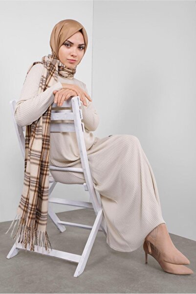 Alvina DÜĞME DETAYLI TRİKO ELBİSE 41032